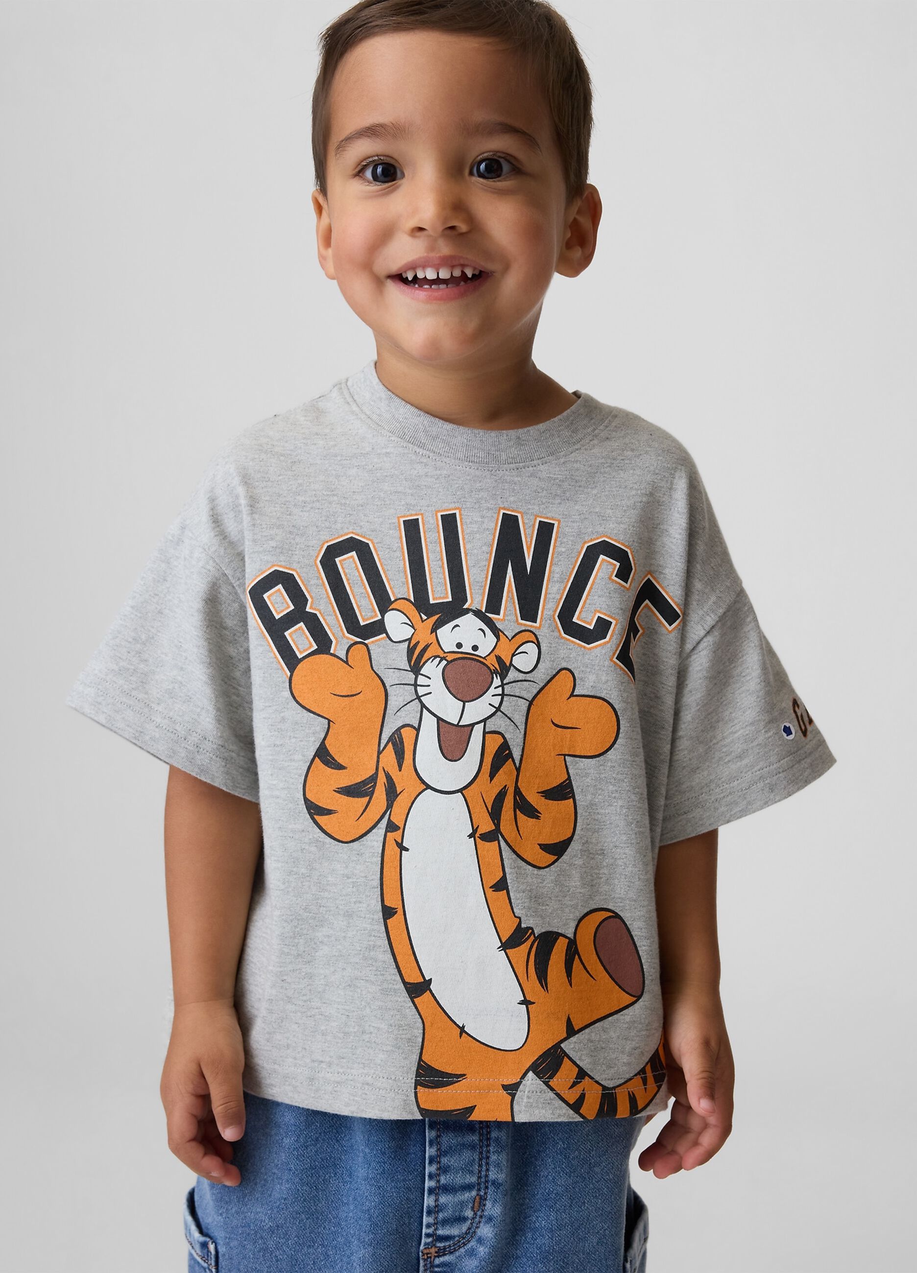 Short-sleeved pure cotton T-shirt