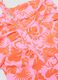 Girls&rsquo; pink tropical print stretch swimsuit_2