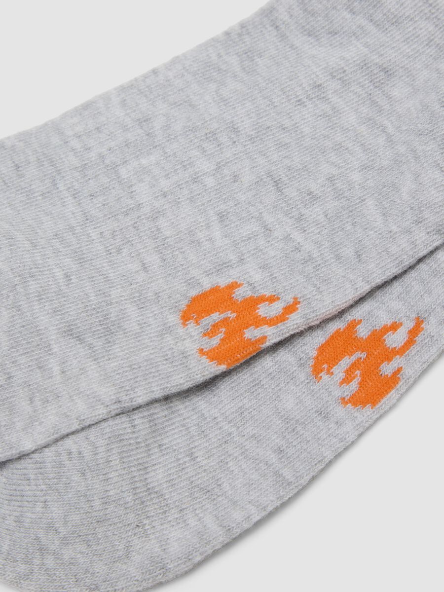 3er-Pack mehrfarbige Sportsocken aus Stretch-Baumwolle_1