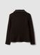 Dark brown stretch viscose-blend jacket, regular fit_2