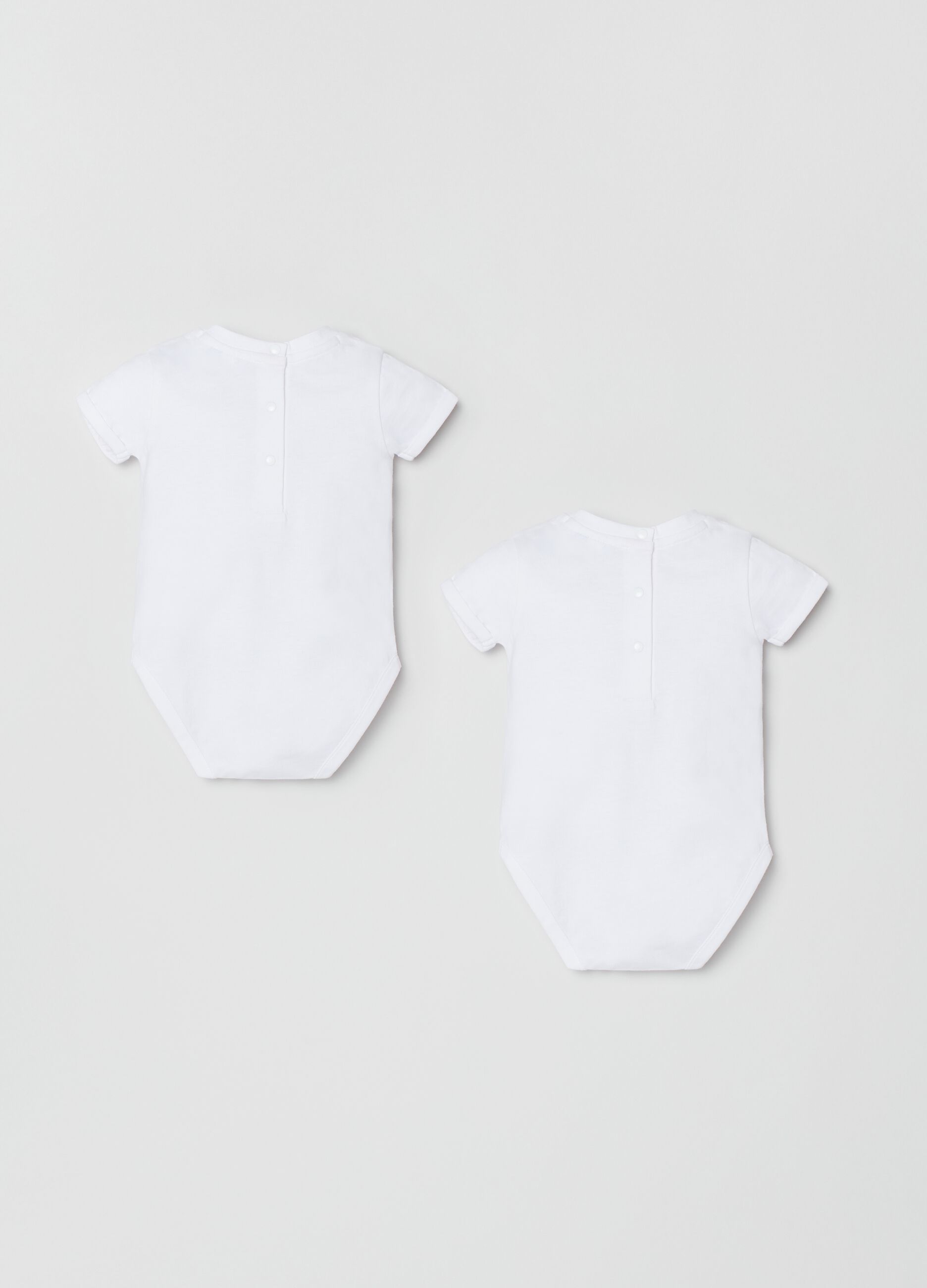 Two-pack bodysuits with I Love Mum & Dad print_2