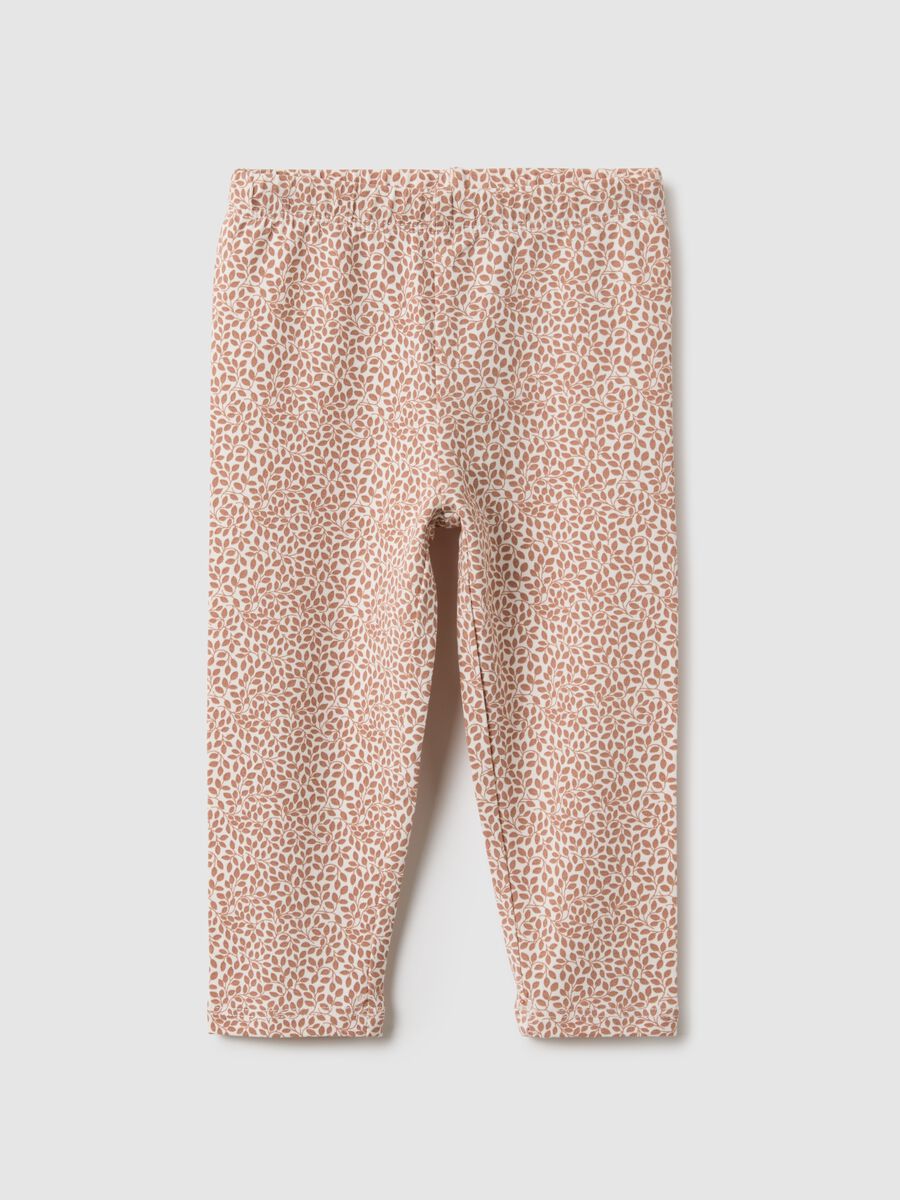 Slim Fit Multicolor Stretch Baumwollleggings f&uuml;r M&auml;dchen_0