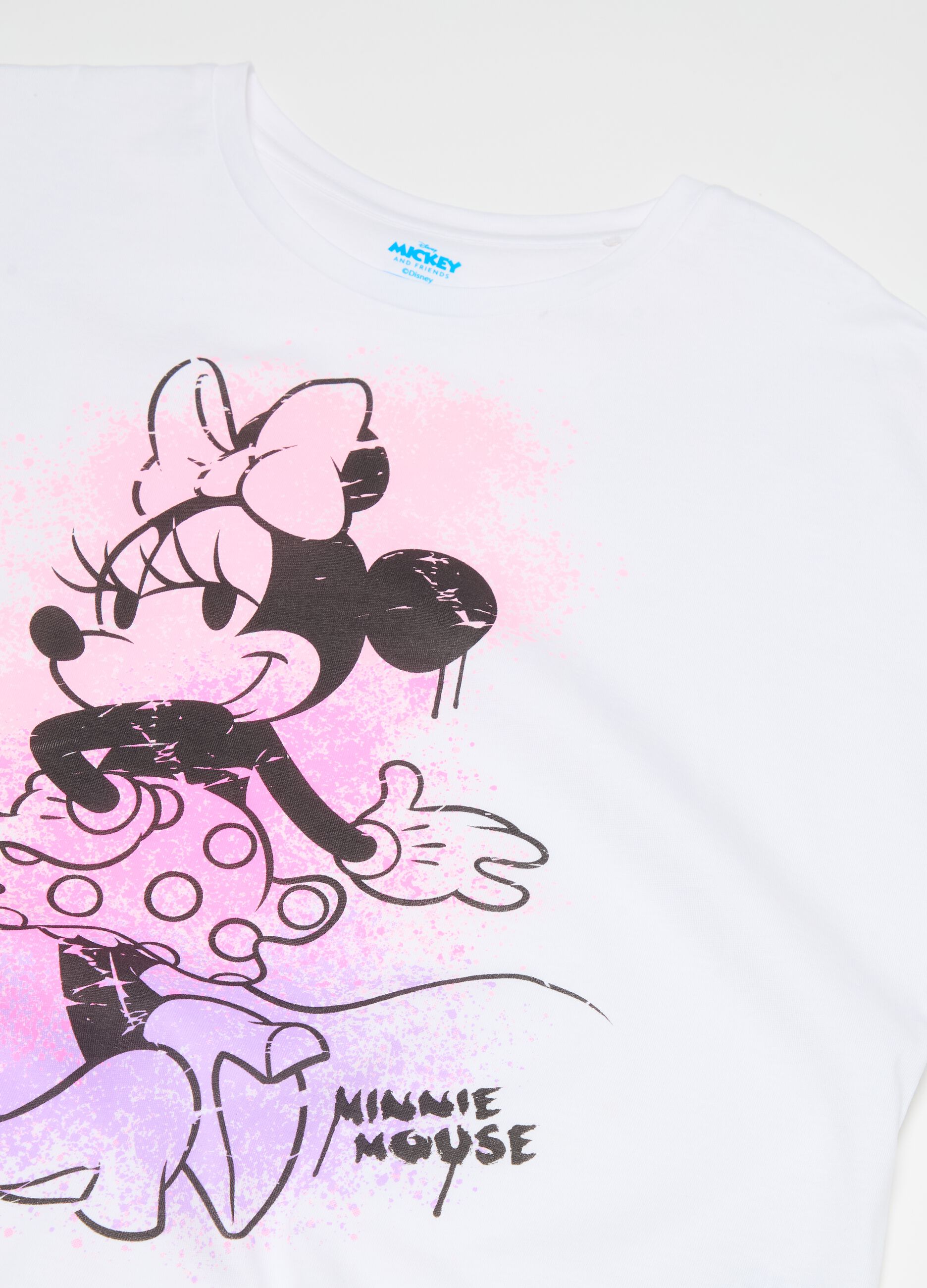 Short pyjamas with Minnie Mouse print