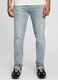 Slim-fit jeans with discolouring_1