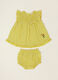 IANA gestreiftes Kleid aus Baumwollmix_0