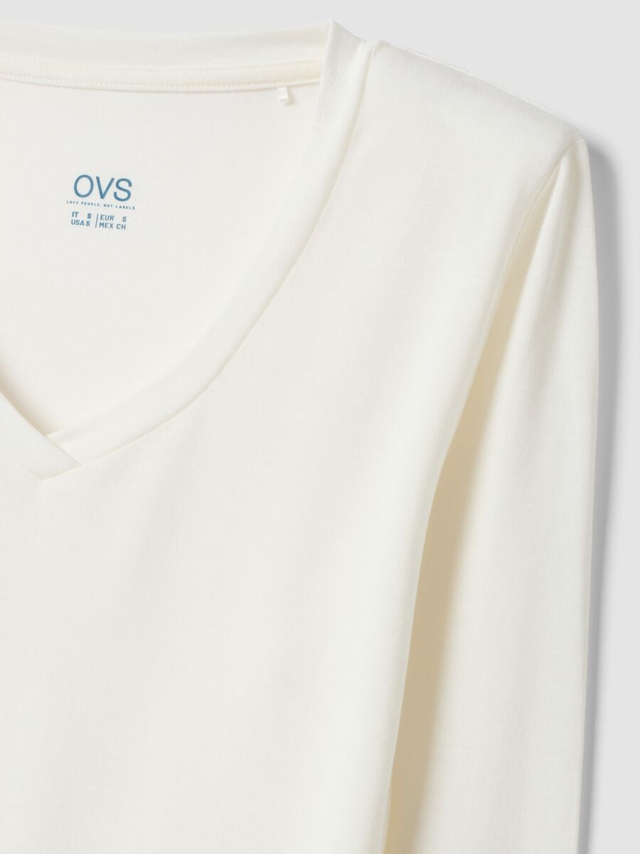 &Lambda;&epsilon;&upsilon;&kappa;ό T-shirt &alpha;&pi;ό &epsilon;&lambda;&alpha;&sigma;&tau;&iota;&kappa;ό modal &mu;&epsilon; &sigma;&tau;&rho;&omicron;&gamma;&gamma;&upsilon;&lambda;ή &lambda;&alpha;&iota;&mu;ό&kappa;&omicron;&psi;&eta;, regular &epsilon;&phi;&alpha;&rho;&mu;&omicron;&gamma;ή_1