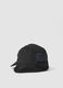 Cappellino aviatore nero in tessuto elasticizzato traspirante ALTAVIA WITH DEBORAH COMPAGNONI_2