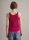 Pink viscose-blend regular-fit glitter tank top_3