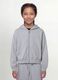Grey organic cotton hooded sweatshirt_2