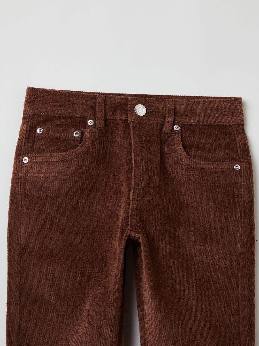 5-pocket velvet trousers_5