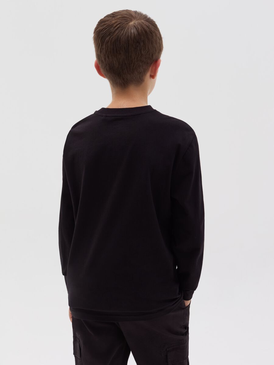 Long-sleeved T-shirt with Venom print_2
