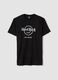 Schwarzes Hard Rock Cafe T-Shirt aus reiner Baumwolle im Regular Fit_0