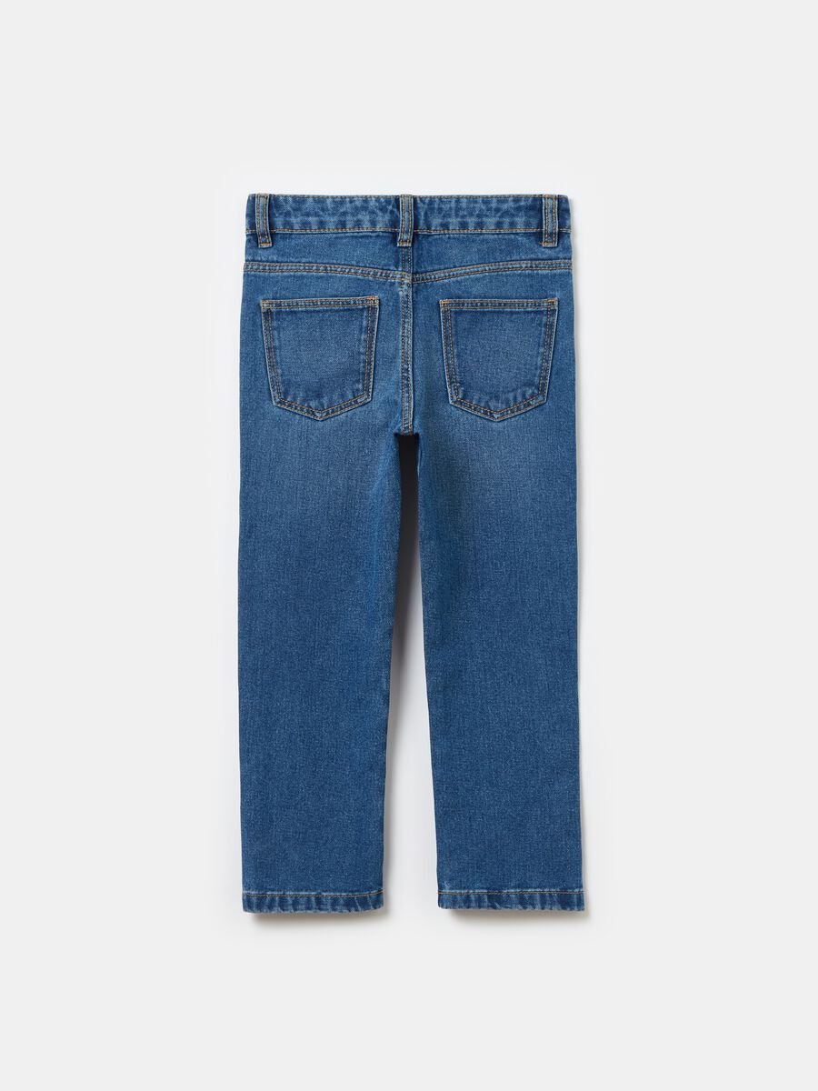Cropped-fit jeans with five pockets_1