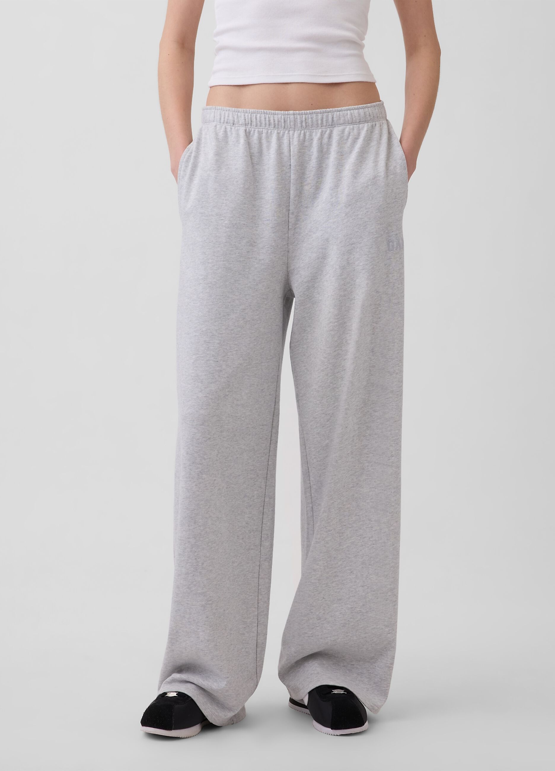 Regular Fit Hose aus Baumwollmischung