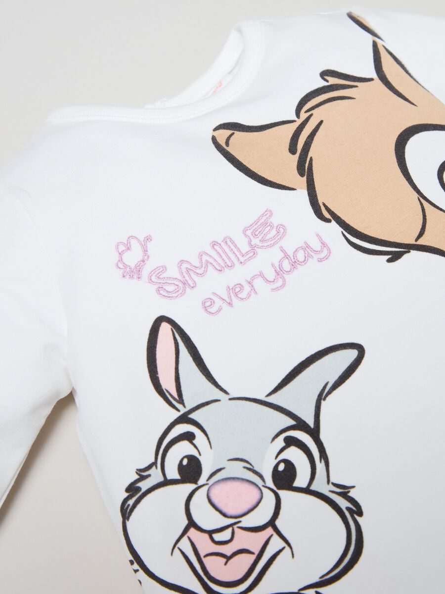 Bambi and Thumper print T-shirt and trousers set_2