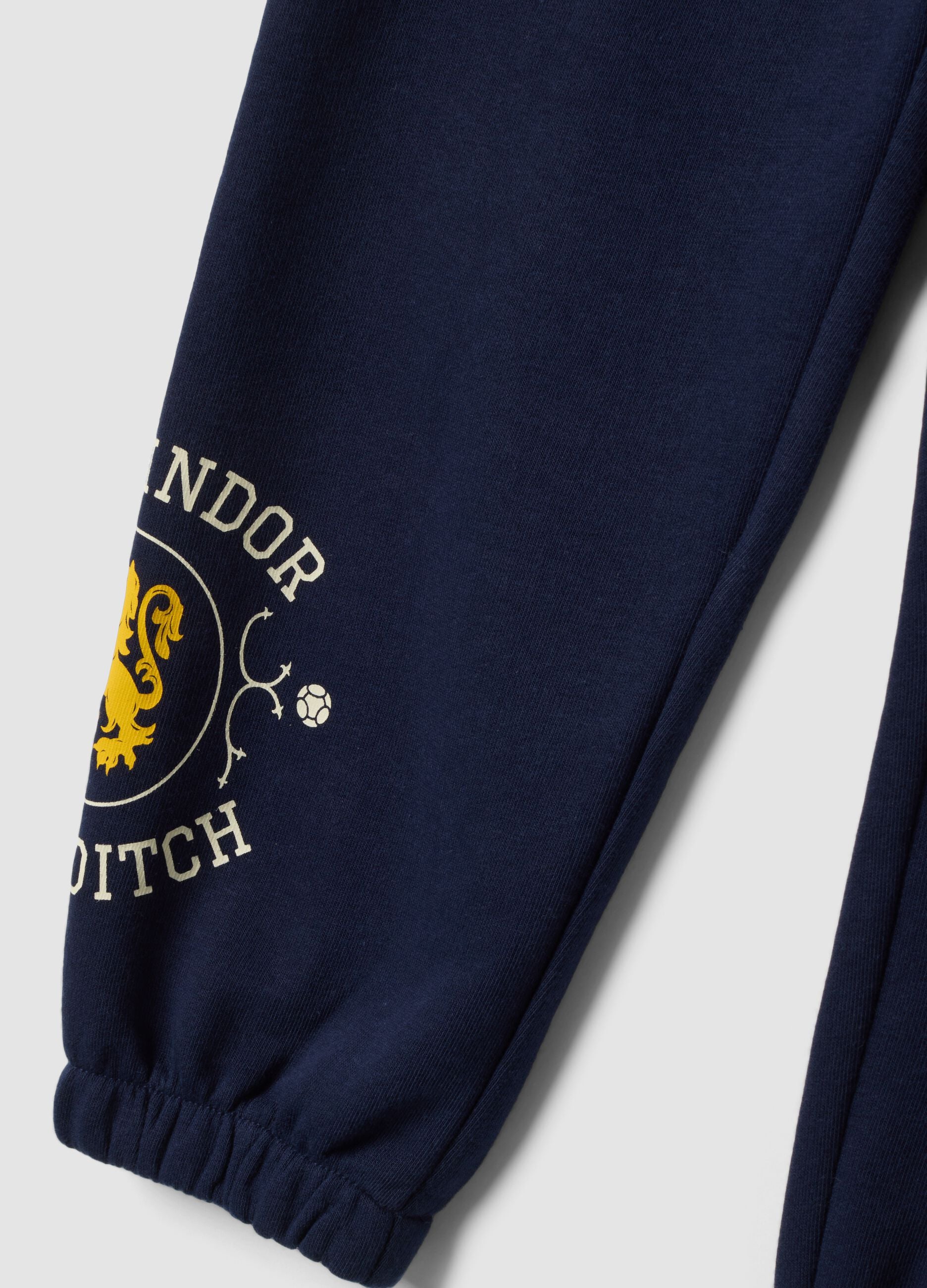 Blue cotton-blend Harry Potter joggers for boys