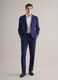 Blue Slim Fit Jacket with Notched Lapel_1