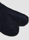 3er-Pack lange blaue Socken aus elastischer Bio-Baumwolle_1