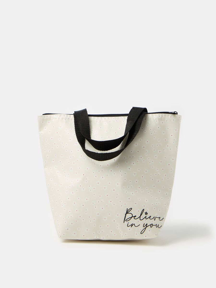 Lunch tote bag with print_0