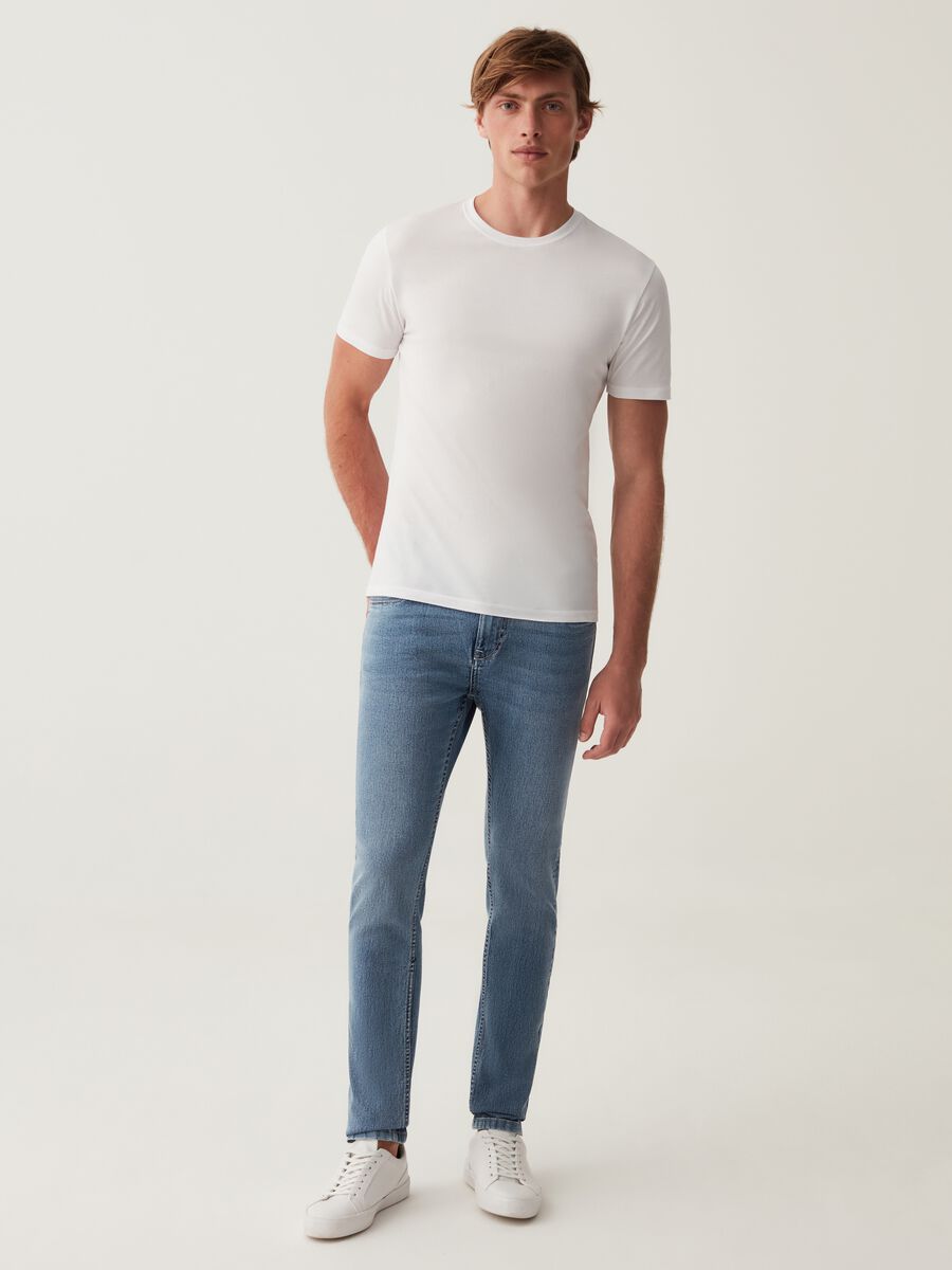 Jeans super skinny fit cinque tasche_0