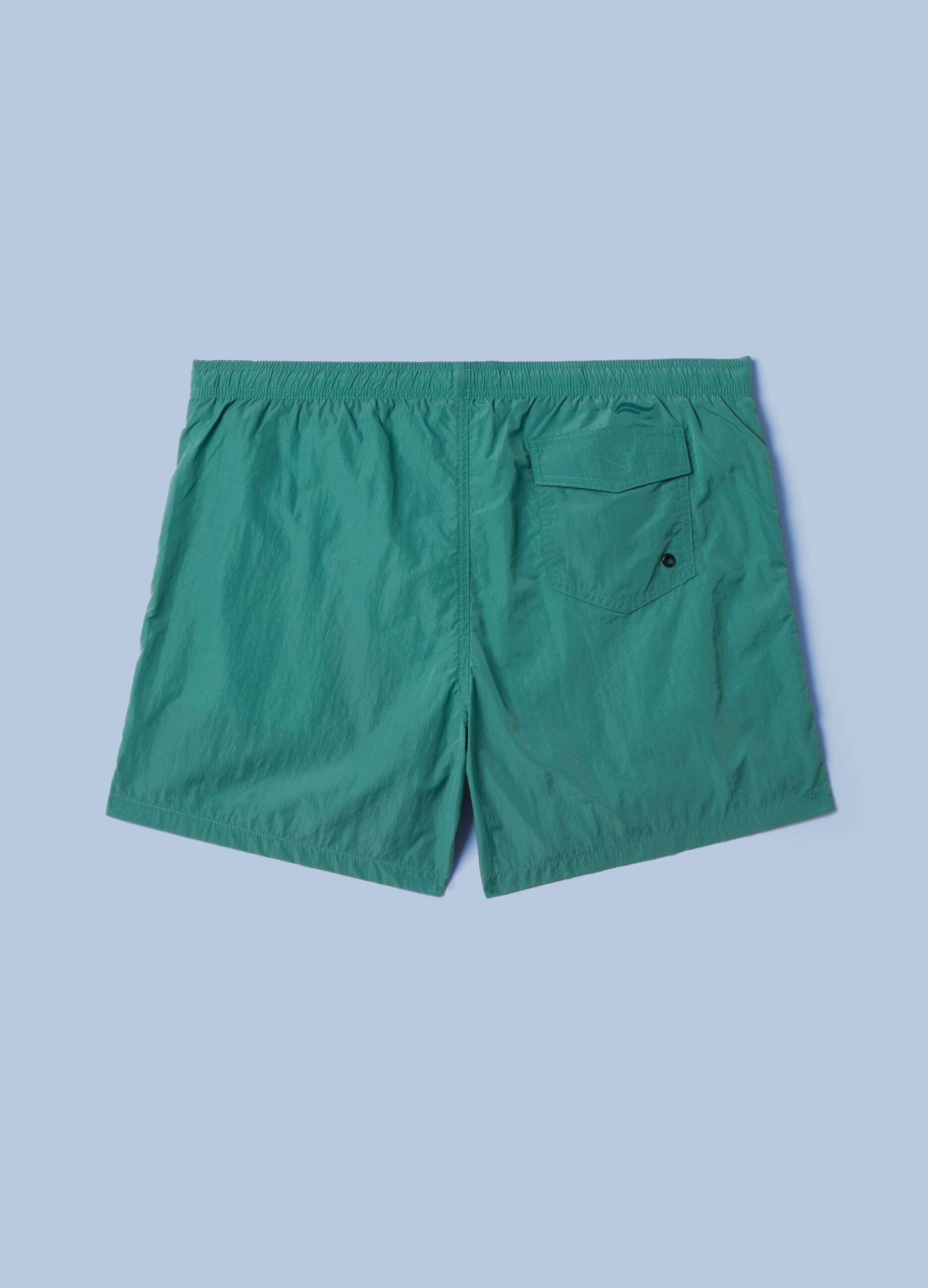 ALTAVIA SAILNG green boxer swim shorts with elasticated waistband