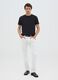 Men&rsquo;s slim-fit white denim jeans_0