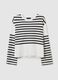 Long-sleeved T-shirt in striped cotton_4
