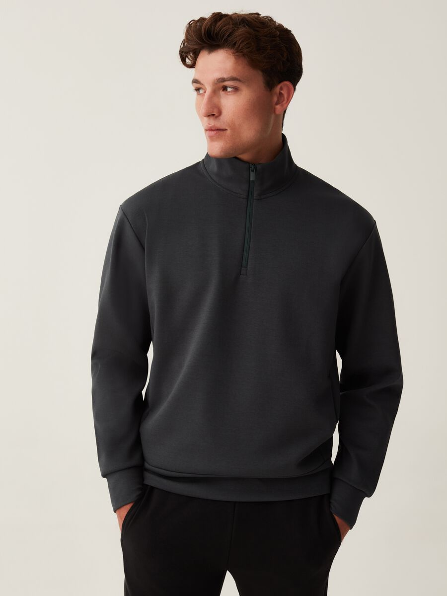 OVS Tech half-zip sweatshirt_0
