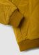 Yellow quilted zip-up bomber jacket, regular fit_1