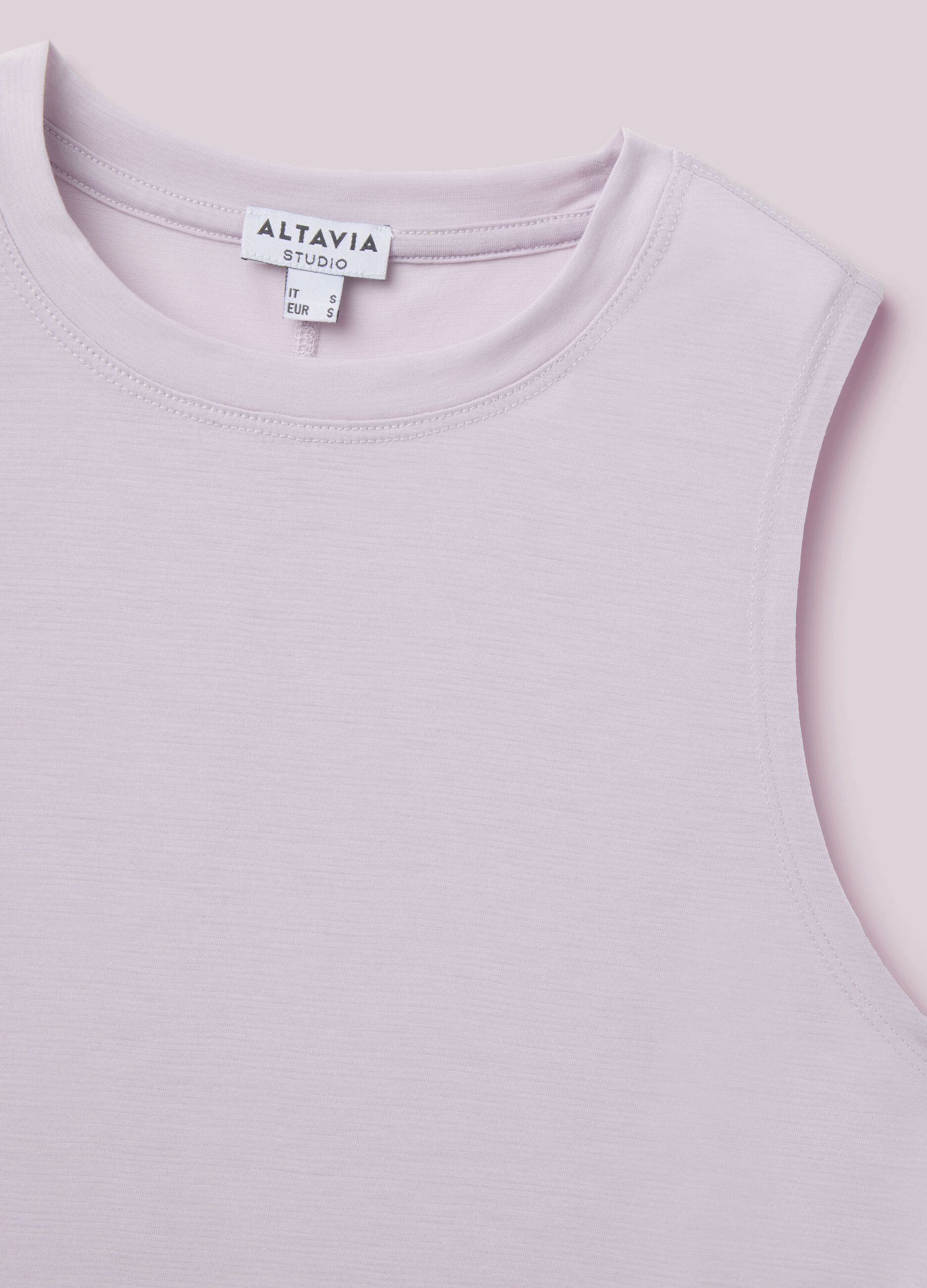 Tanktop aus weichem Stoff ALTAVIA STUDIO