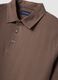 Braunes Poloshirt mit kurzen &Auml;rmeln aus reiner Baumwolle, Regular Fit_1