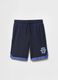 Blaue Gap Kids Shorts aus Strickstoff_3