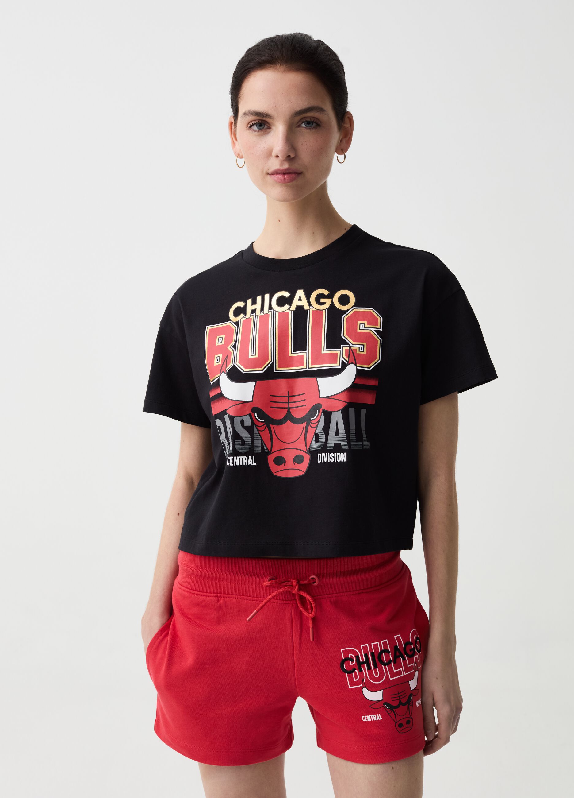 Camiseta con estampado NBA Chicago Bulls