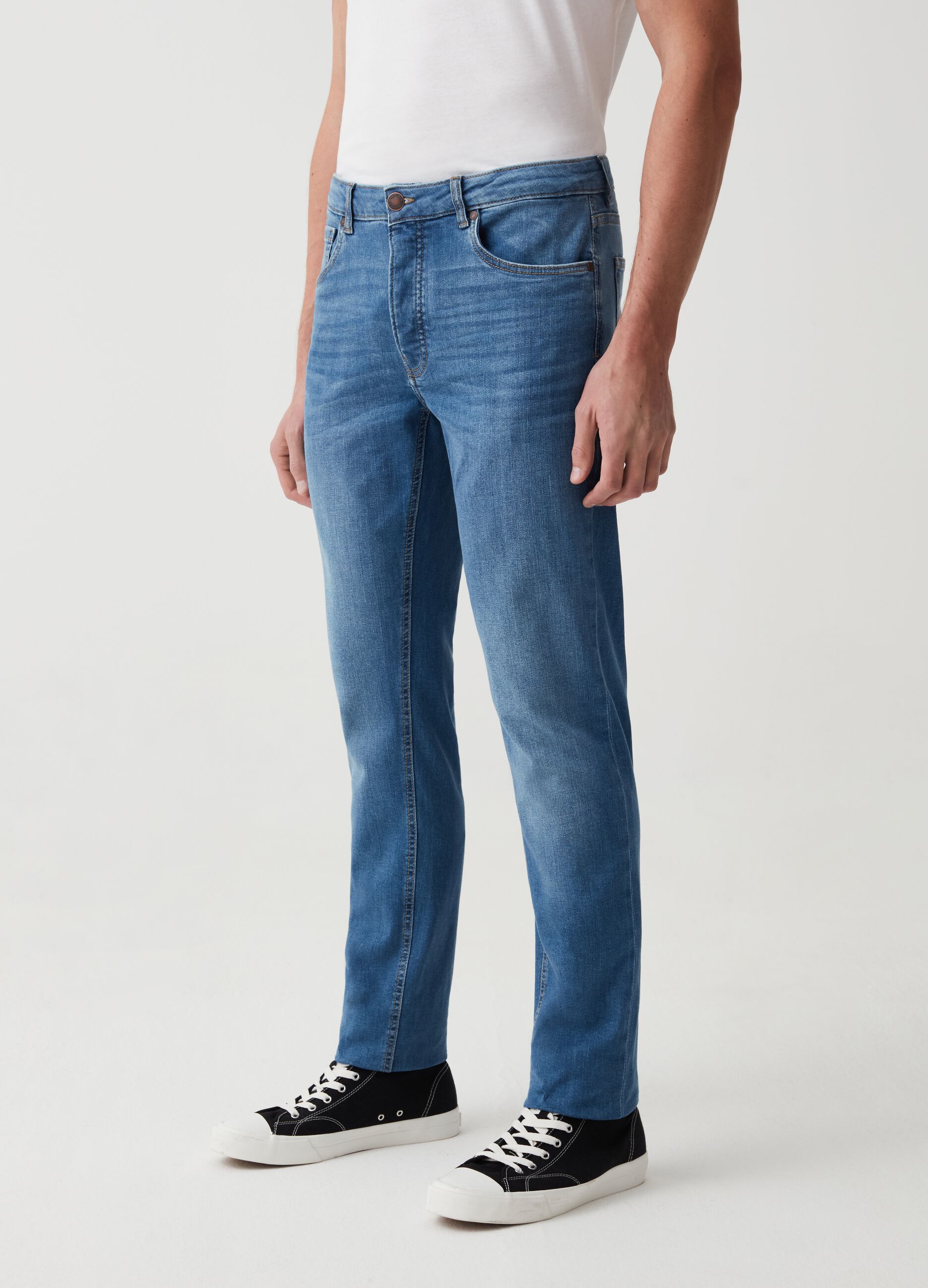 Jeans slim fit stretch cinque tasche