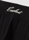 Schwarze Slim-Fit-Leggings aus elastischem Baumwolljersey mit Everlast-Logo_1