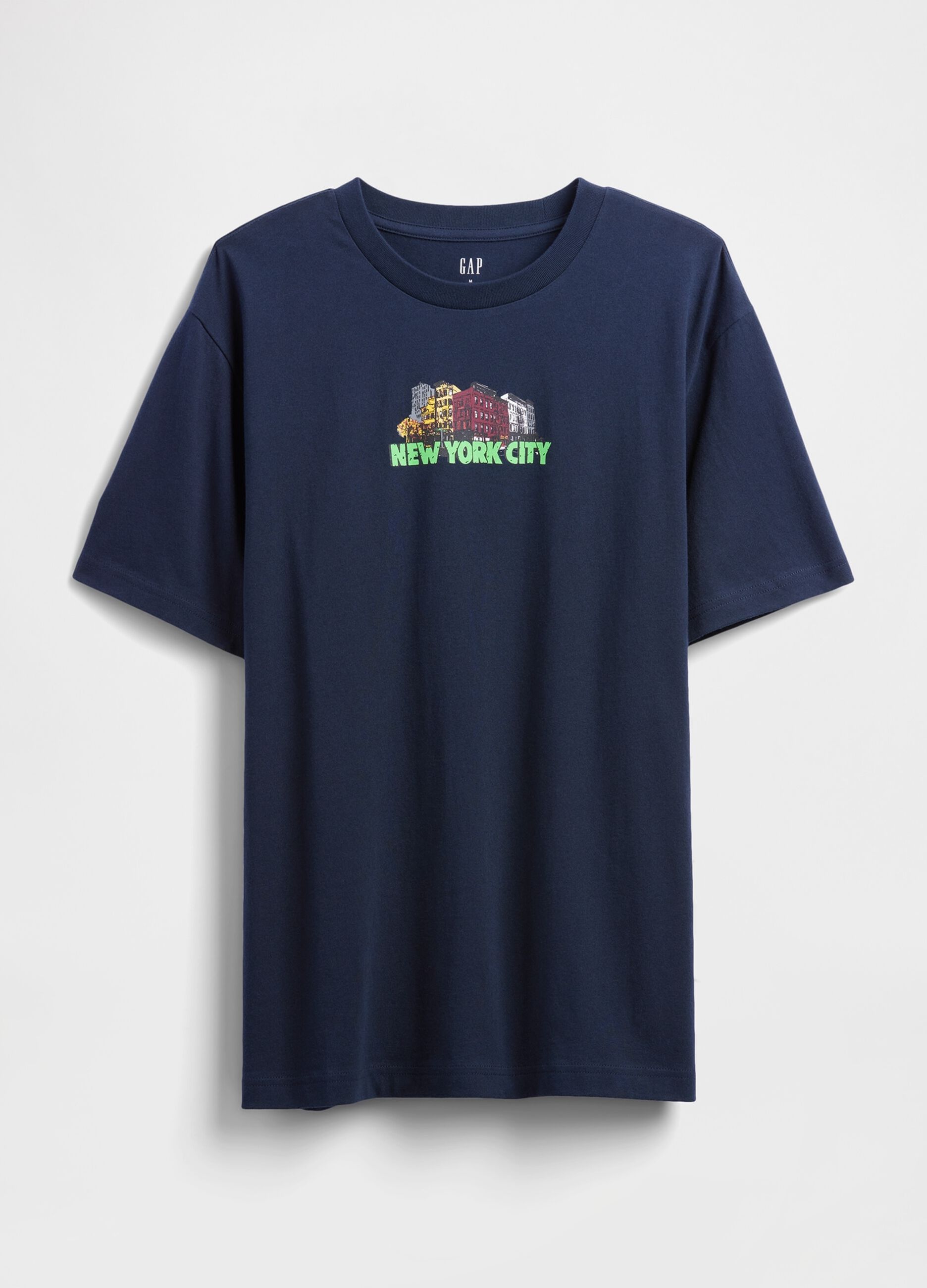 Pure cotton T-shirt with front print