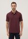 Brown stretch cotton polo shirt regular fit_0