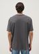 Grey pure cotton relaxed fit T-shirt_3
