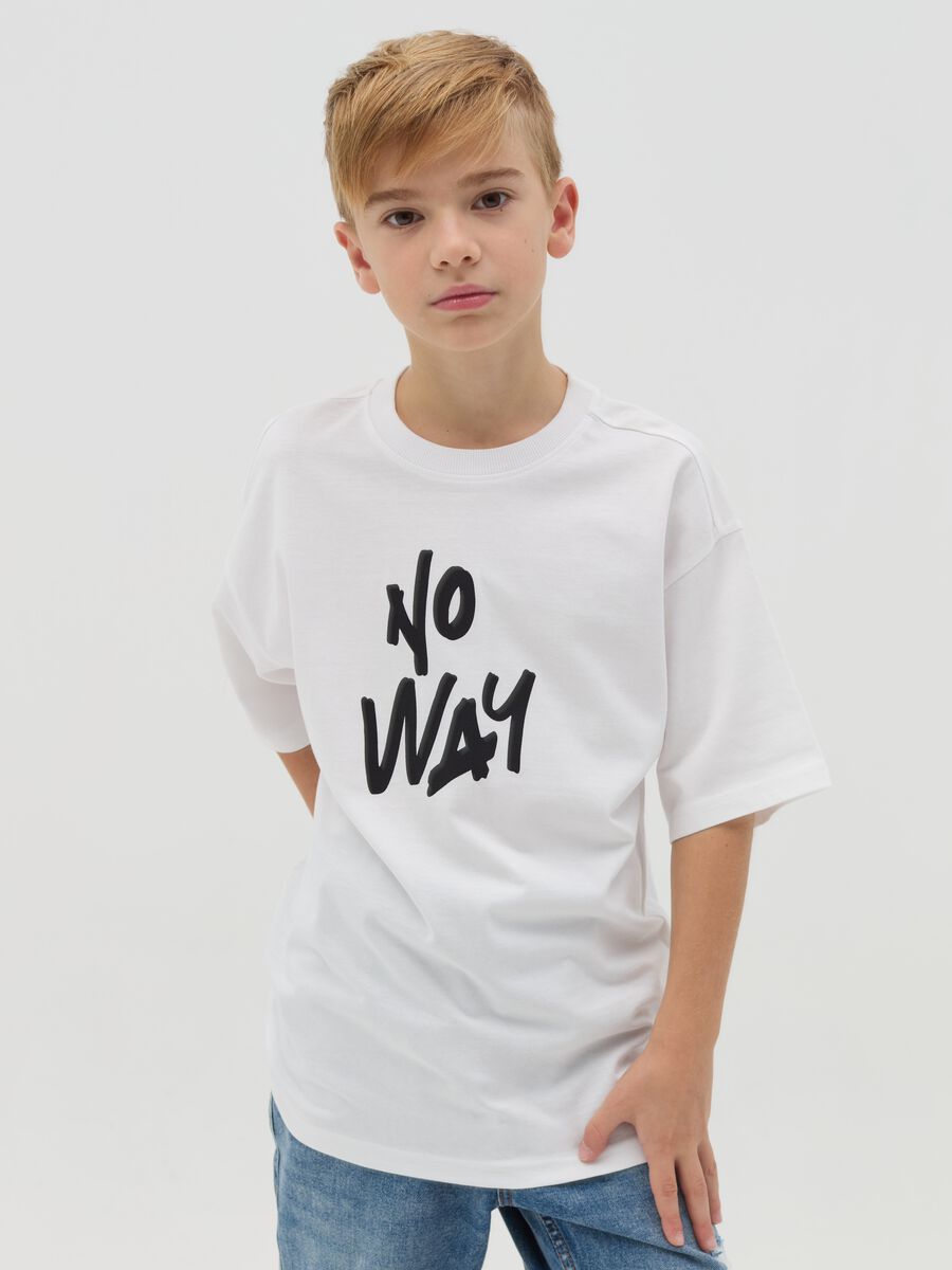 Oversized T-shirt with print_0