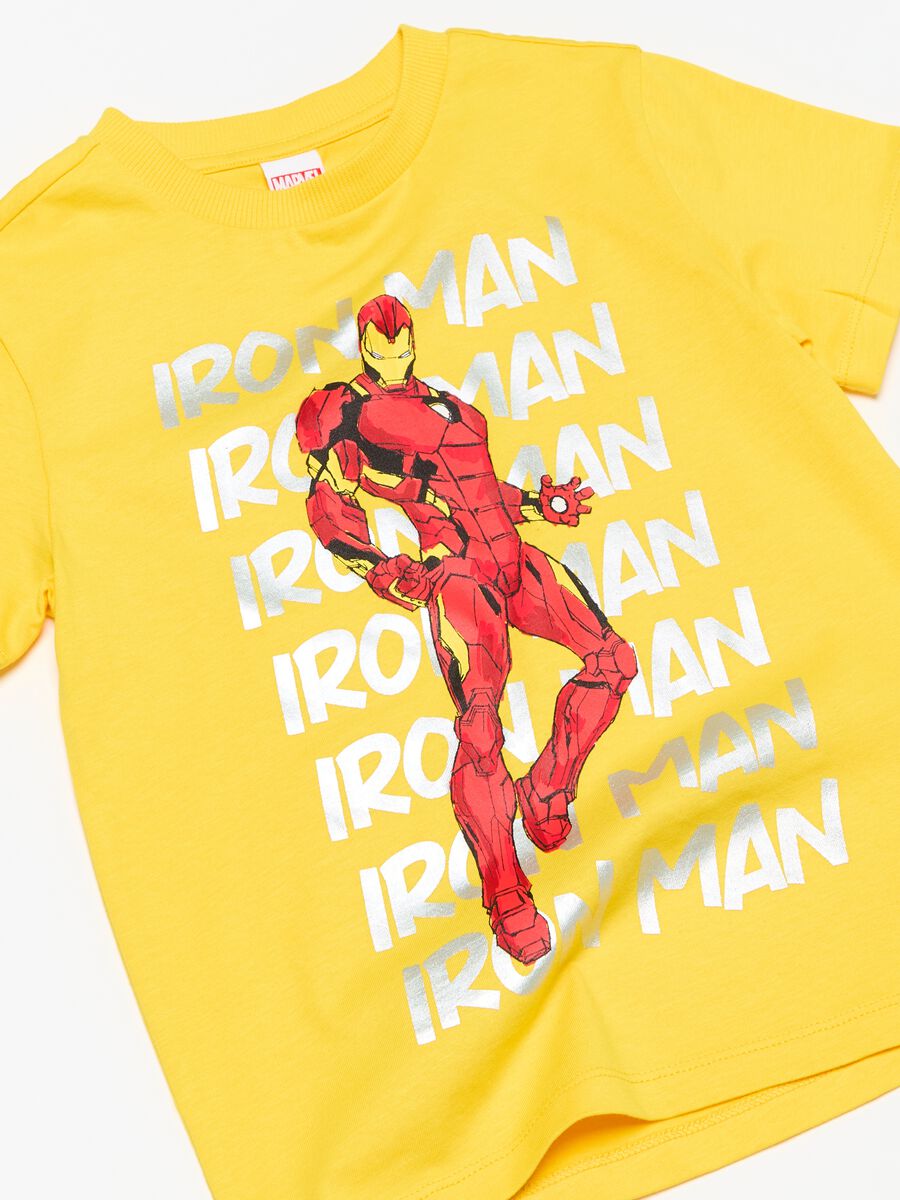 Pack jogging de algodón con estampado Iron Man_2