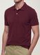 Polo rojo de piqu&eacute; 100% algod&oacute;n con cuello cl&aacute;sico, corte regular_1