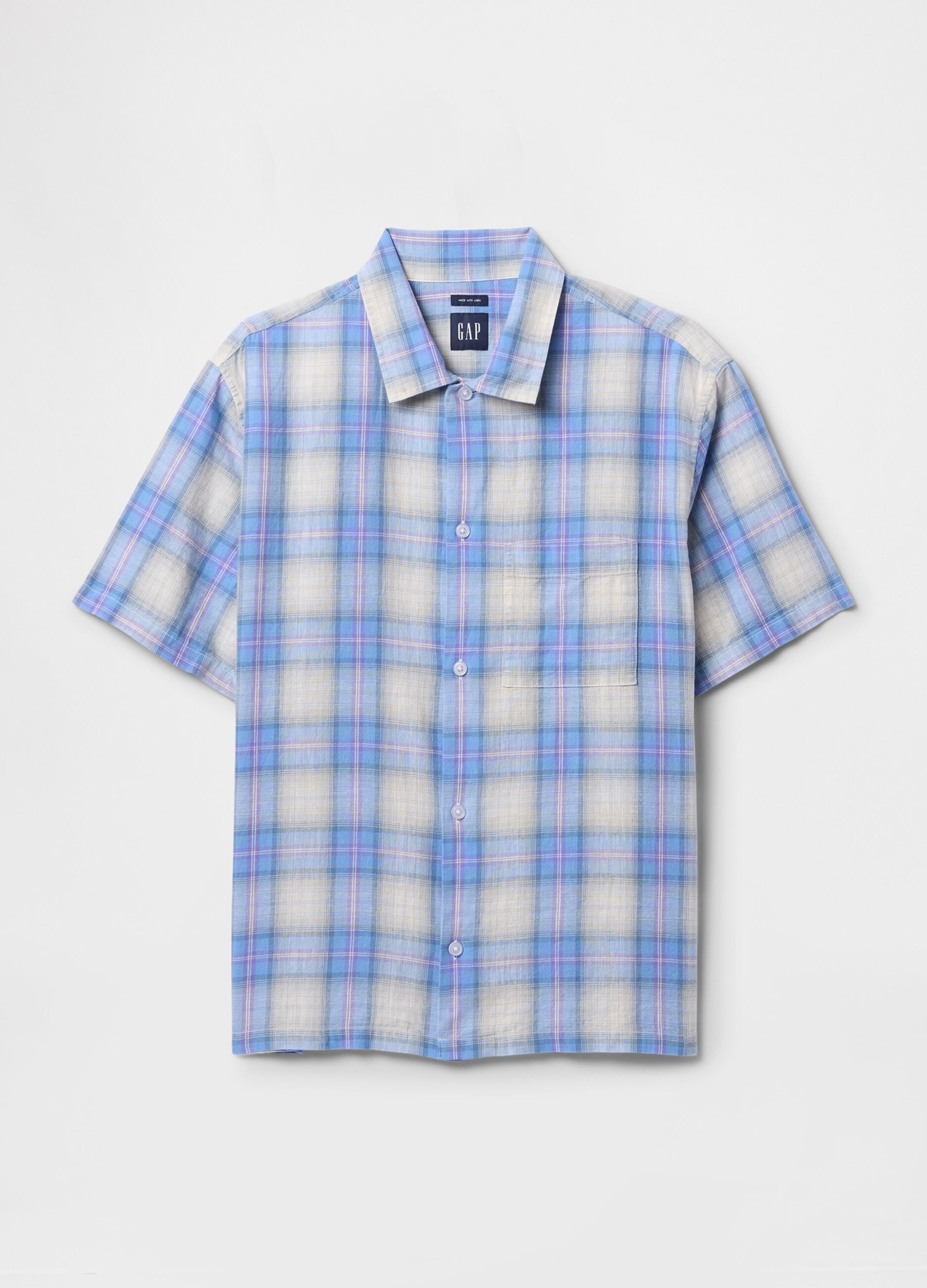 GAP Blue Checked Shirt