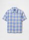 GAP Blue Checked Shirt_3