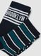 Boys&rsquo; multicolour organic stretch cotton ankle socks, 3-pack_1