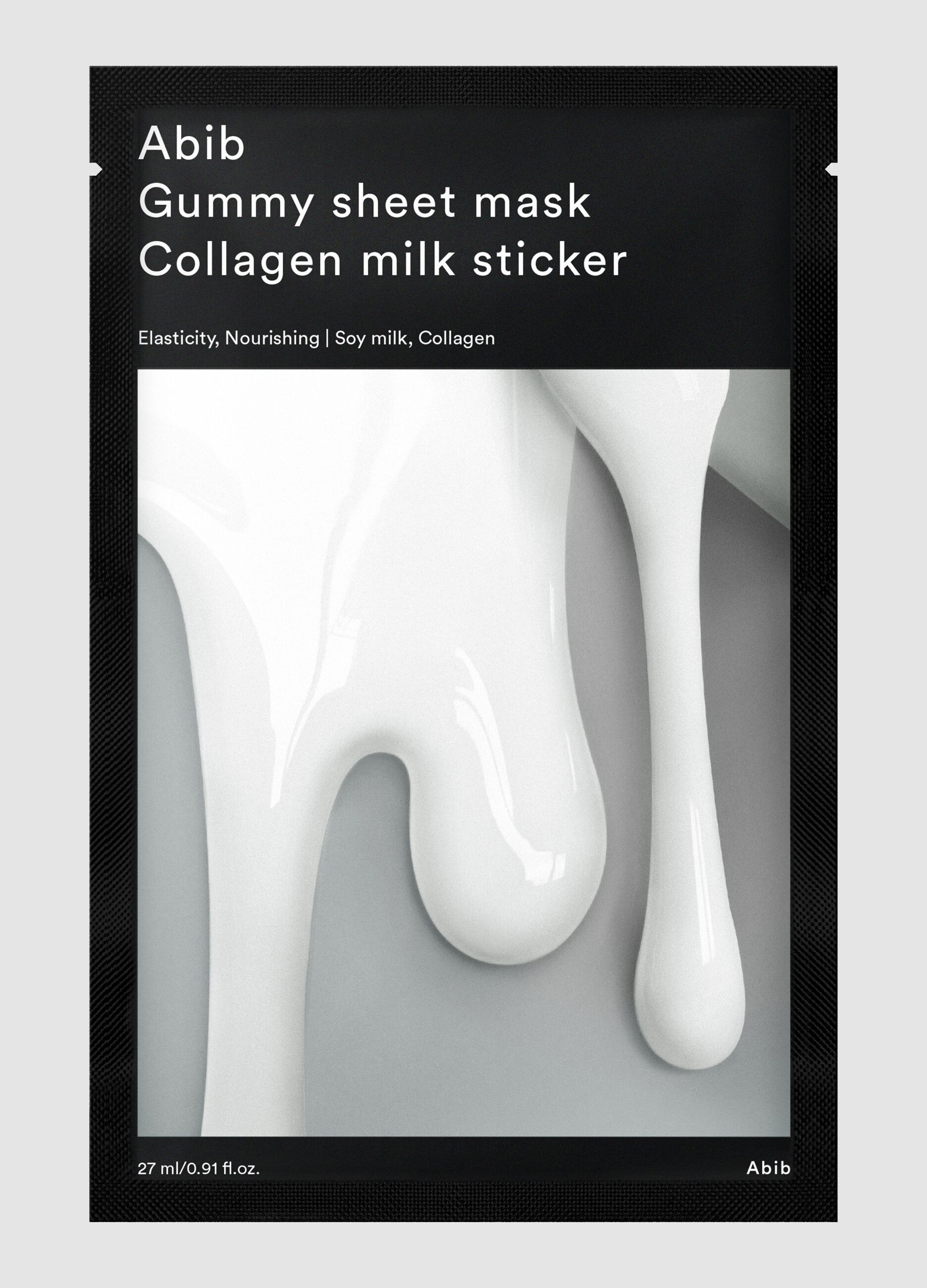 Masque ABIB Gummy Collagen Milk Sticker 27 ml - Skincare Cor&eacute;enne