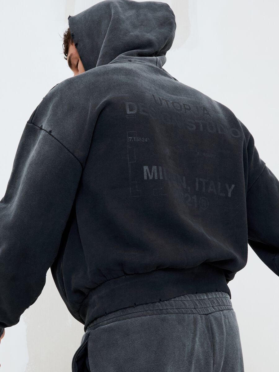 Sunfaded Black Hoodie_1
