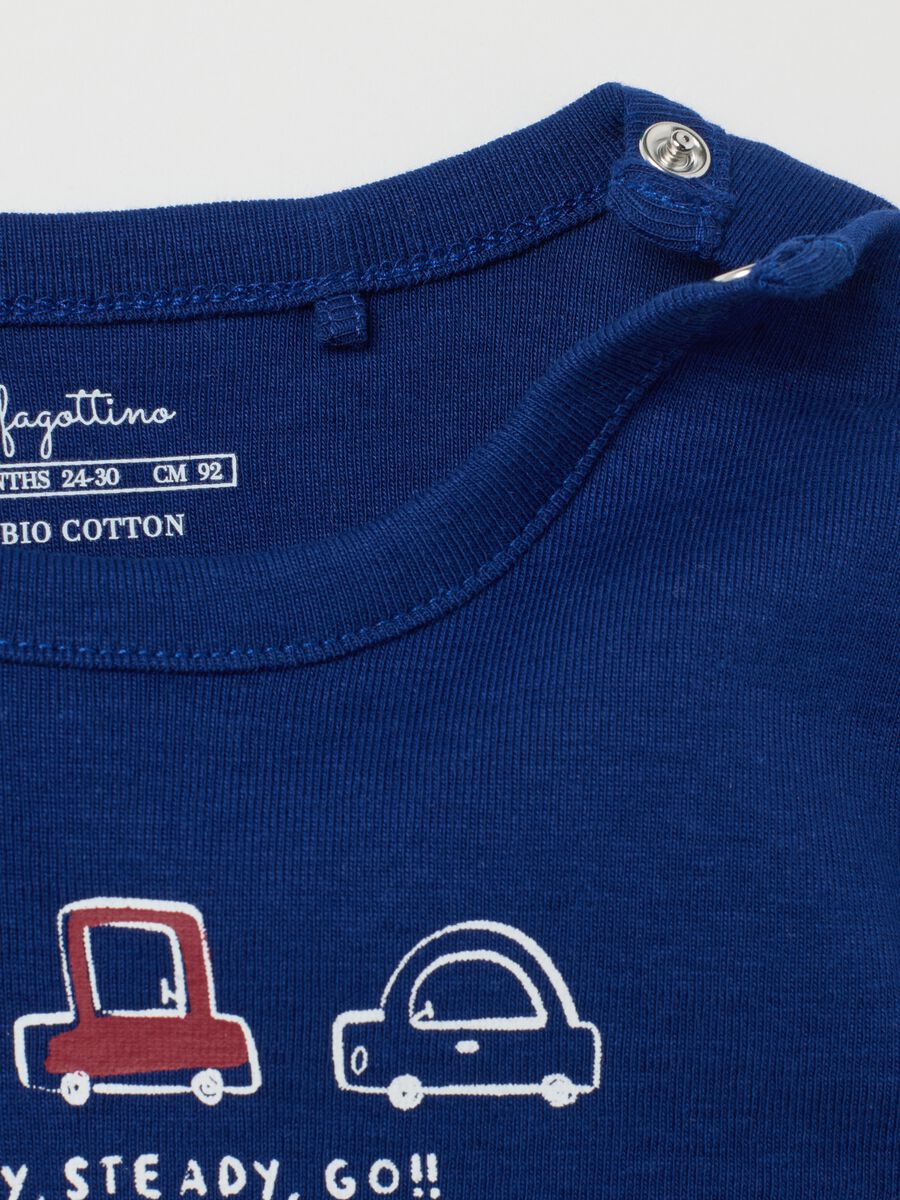 Children's regular fit multicolour pure cotton t-shirt twin pack_3