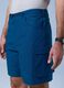 ALTAVIA SAILING blue pure cotton cargo Bermuda shorts_3