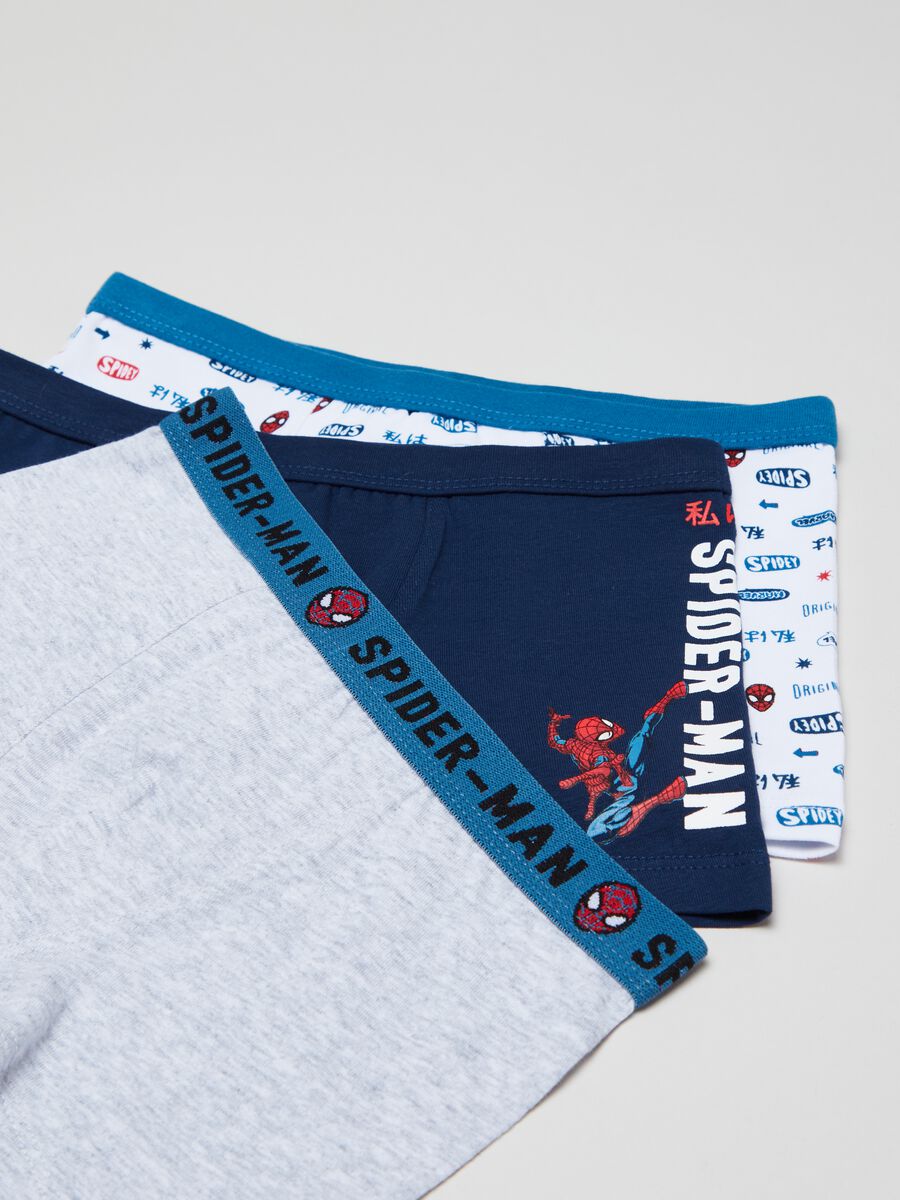 Three-pair pack boxer shorts with Spider-Man print_2