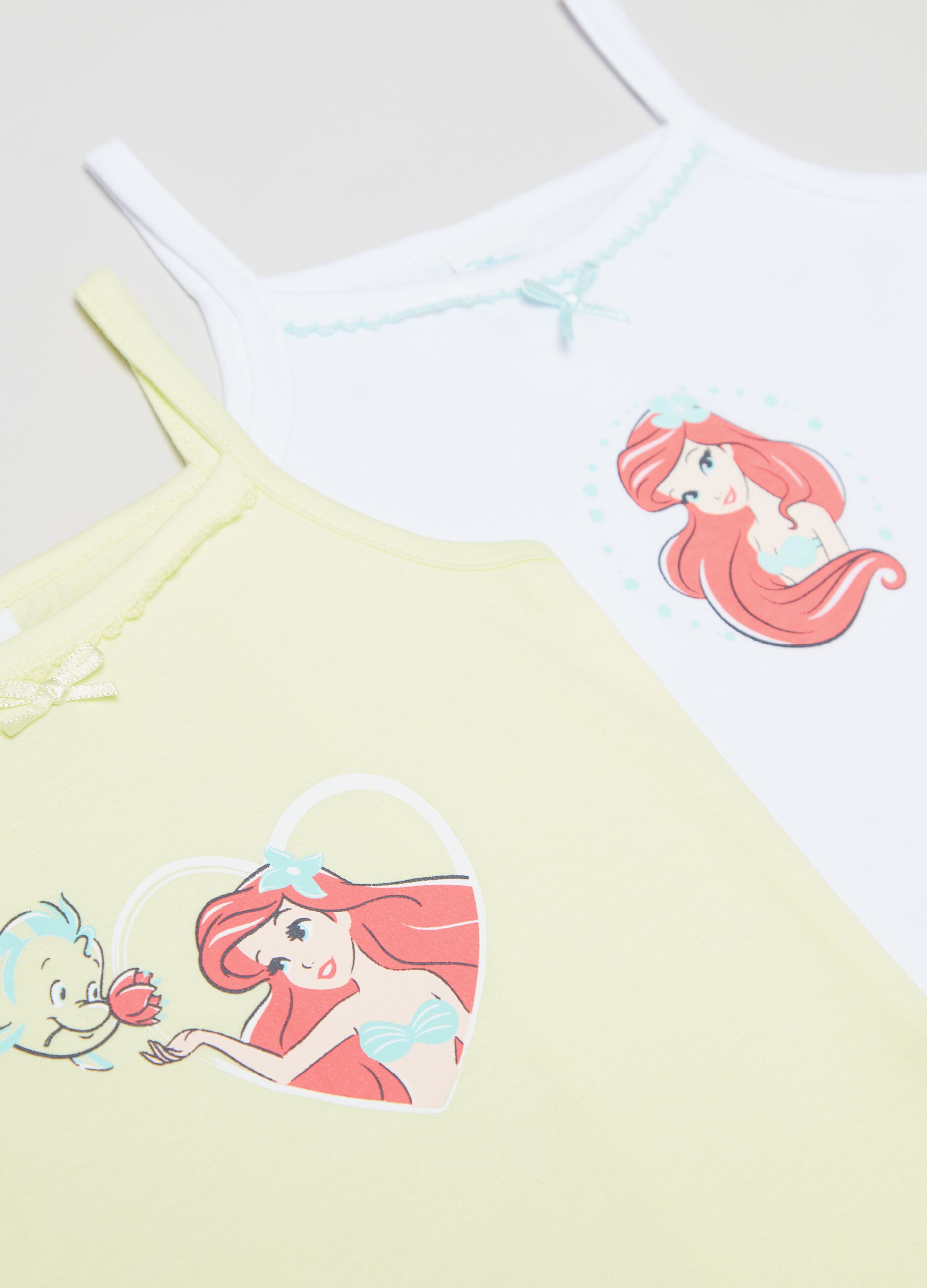 Pack dos camisetas de tirantes Disney Baby La Sirenita